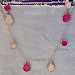 Mismatched Pink and Iridescent Gold Set